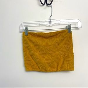 Urban Outfitter’s yellow tube top